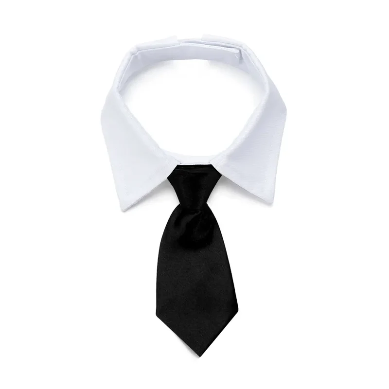 Hot Sale Cute Cotton Adjustable Dog Necktie Dog Cat Grooming Formal Tie Comfortable Dog Suit Tuxedo Bow Ties Pet Accessories