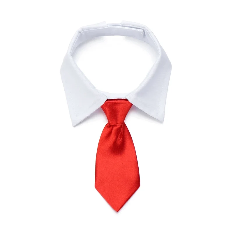 Hot Sale Cute Cotton Adjustable Dog Necktie Dog Cat Grooming Formal Tie Comfortable Dog Suit Tuxedo Bow Ties Pet Accessories