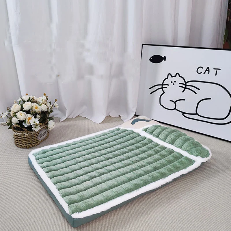 Pet Dog bed mat Protect cervical spine Detachable Dog house indoor For small medium large dogs bed Comfort Coft Pet supplies