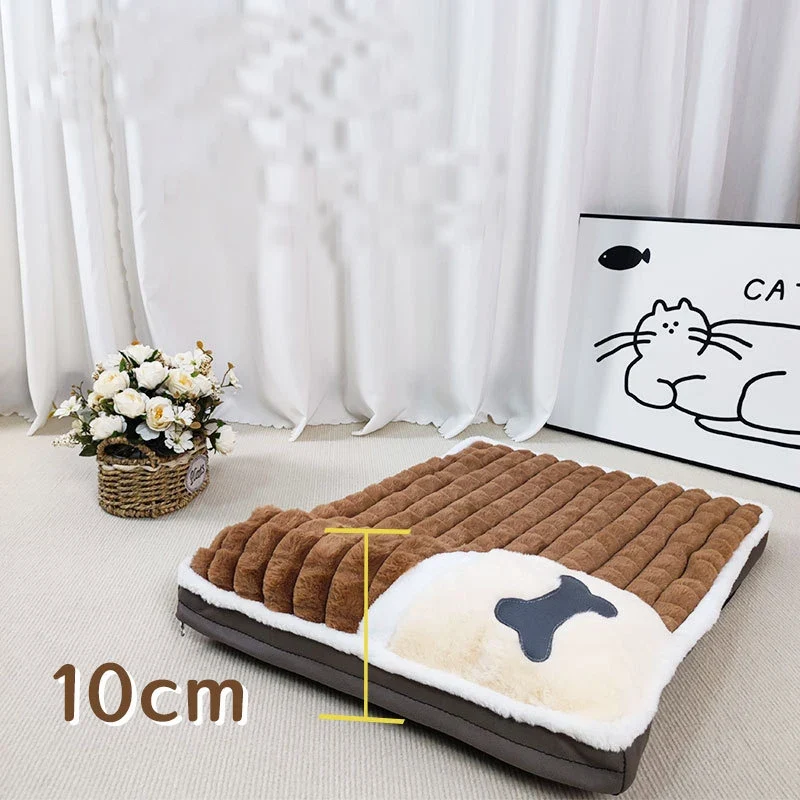 Pet Dog bed mat Protect cervical spine Detachable Dog house indoor For small medium large dogs bed Comfort Coft Pet supplies