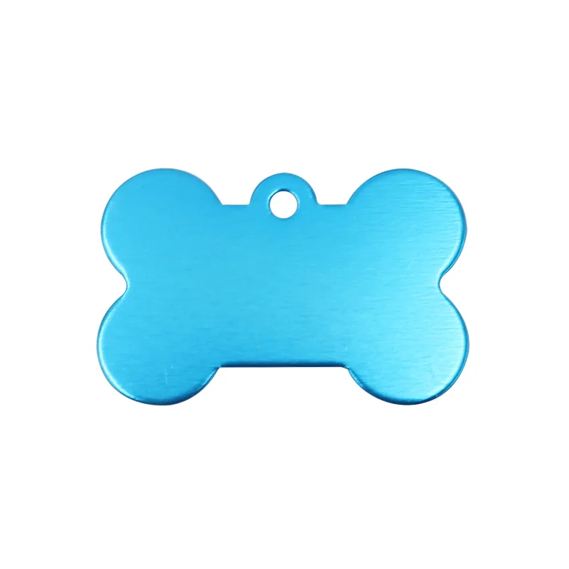 2pcs Personalized Engraving Anti-lost Dog ID Tag Identification Customized Pet Name Puppy Collar Dog Cat Bone Tags Pet Supplies