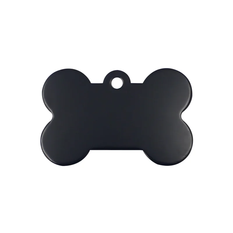 2pcs Personalized Engraving Anti-lost Dog ID Tag Identification Customized Pet Name Puppy Collar Dog Cat Bone Tags Pet Supplies