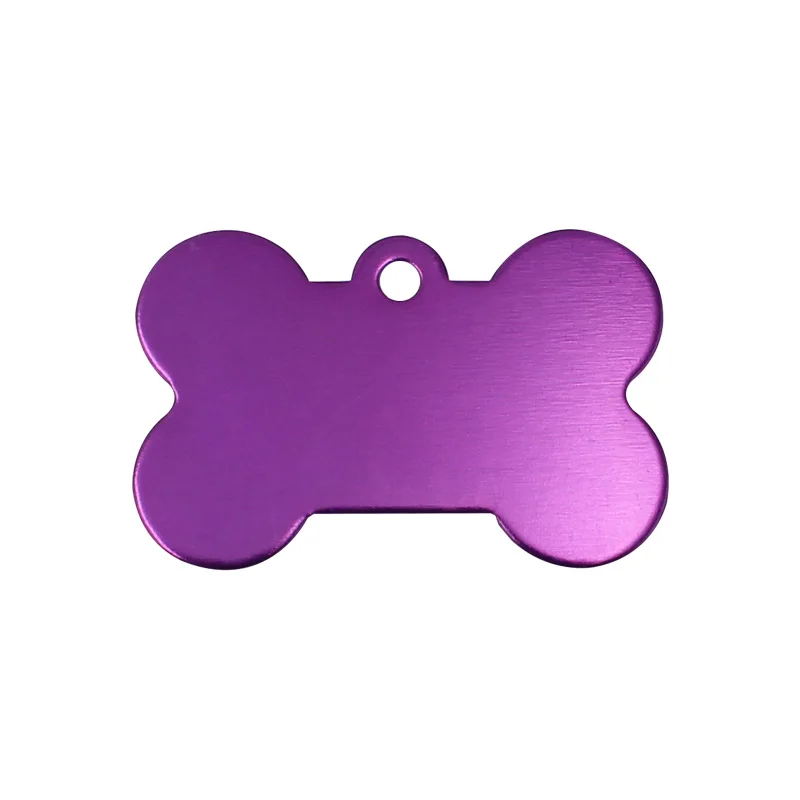2pcs Personalized Engraving Anti-lost Dog ID Tag Identification Customized Pet Name Puppy Collar Dog Cat Bone Tags Pet Supplies
