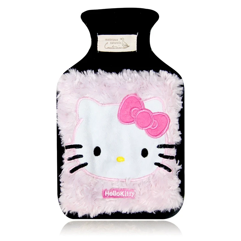 Ding Hot Water Bottle Cover Wool Cover Velvet Cloth Cover Cartoon Phone Case Two-Side Hand Putting Hot Water Bottle Cover Is a Hot Water Bottle Cover