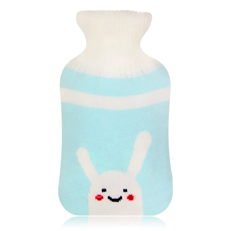 Ding Hot Water Bottle Cover Wool Cover Velvet Cloth Cover Cartoon Phone Case Two-Side Hand Putting Hot Water Bottle Cover Is a Hot Water Bottle Cover