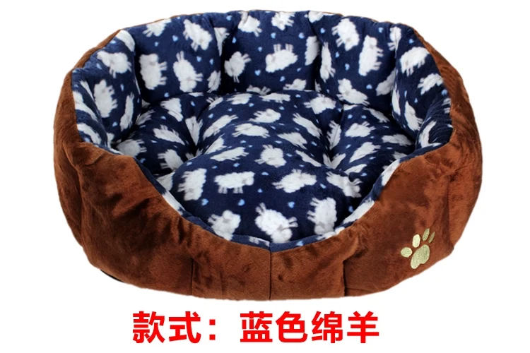 Kennel Pet Bed Removable and Washable All Year Round Neutral Warm Cattery Pad Pet Bed Pet Bed Two Sizes All Year Round Pet Bed Teddy