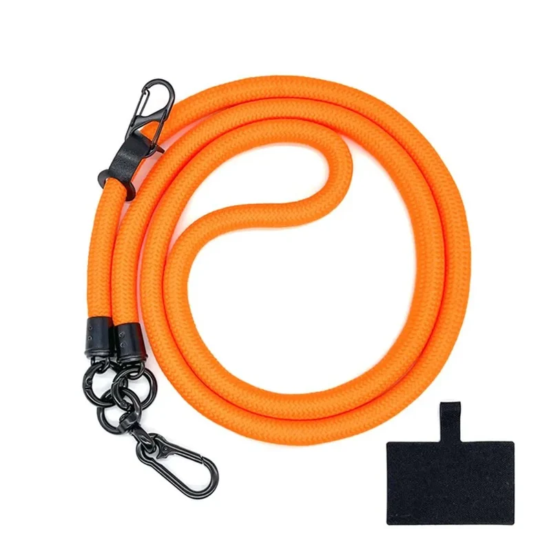 Universal Crossbody Phone Lanyards with Patch Adjustable Mobile Phone Strap Lanyard Neck Rope for Cell Phone Hanging Cord Strap