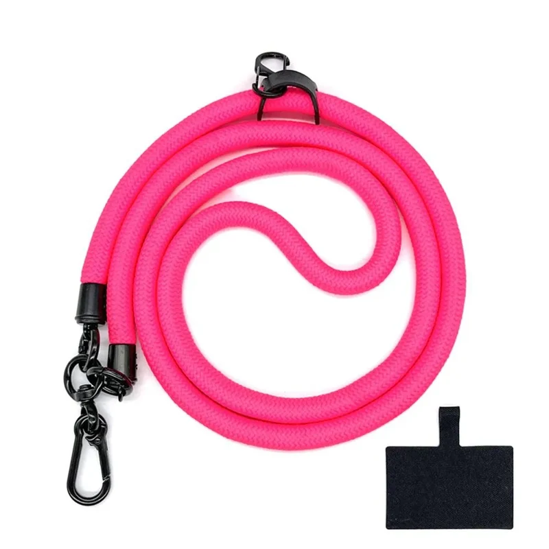 Universal Crossbody Phone Lanyards with Patch Adjustable Mobile Phone Strap Lanyard Neck Rope for Cell Phone Hanging Cord Strap