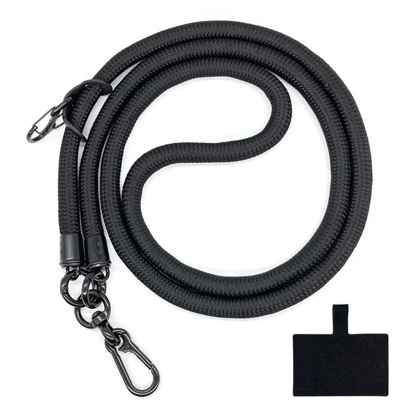 Universal Crossbody Phone Lanyards with Patch Adjustable Mobile Phone Strap Lanyard Neck Rope for Cell Phone Hanging Cord Strap