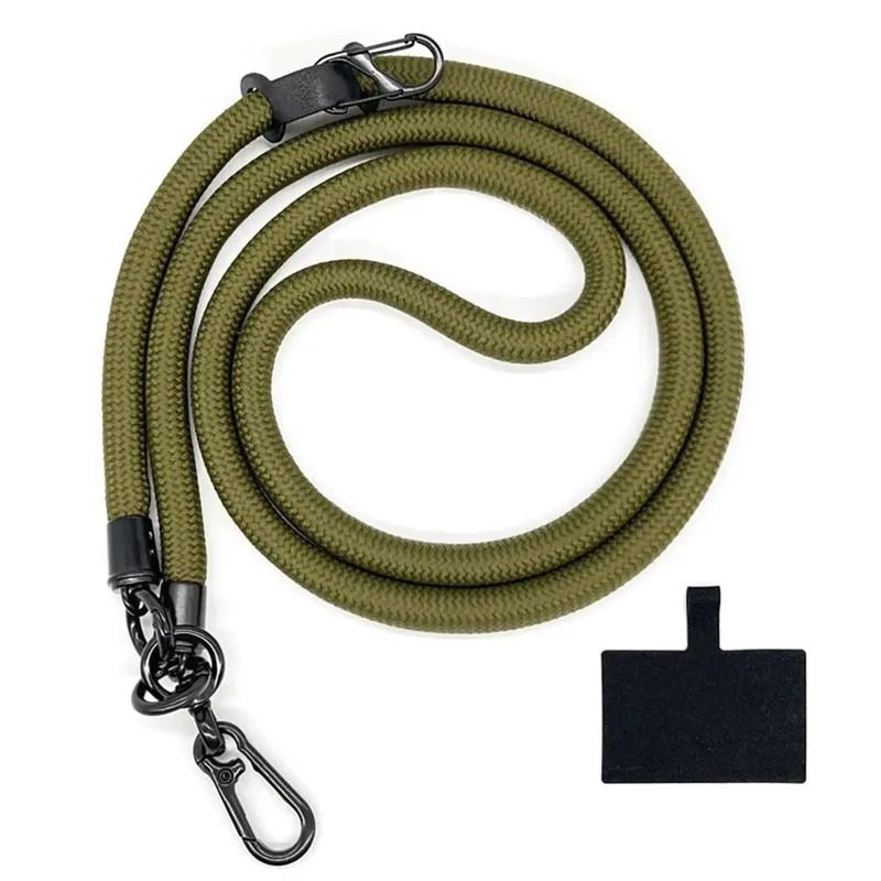 Universal Crossbody Phone Lanyards with Patch Adjustable Mobile Phone Strap Lanyard Neck Rope for Cell Phone Hanging Cord Strap