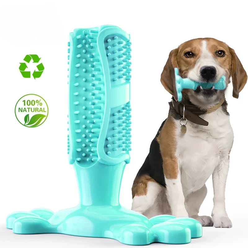 Dog Toys Bite-resistant Teeth Grinding Chewing Gum Bad Breath Brushing Supplies Medium and Large Dogs Teeth Oral Cleaning Toys