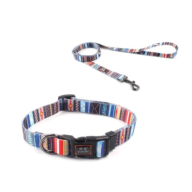 Fiber Pet Supplies Dog Collar Hand Holding Rope Teddy Dog Leash Jarre Aero Bull Corgi Small and Medium-Sized Dogs Dog Leash Traction Belt