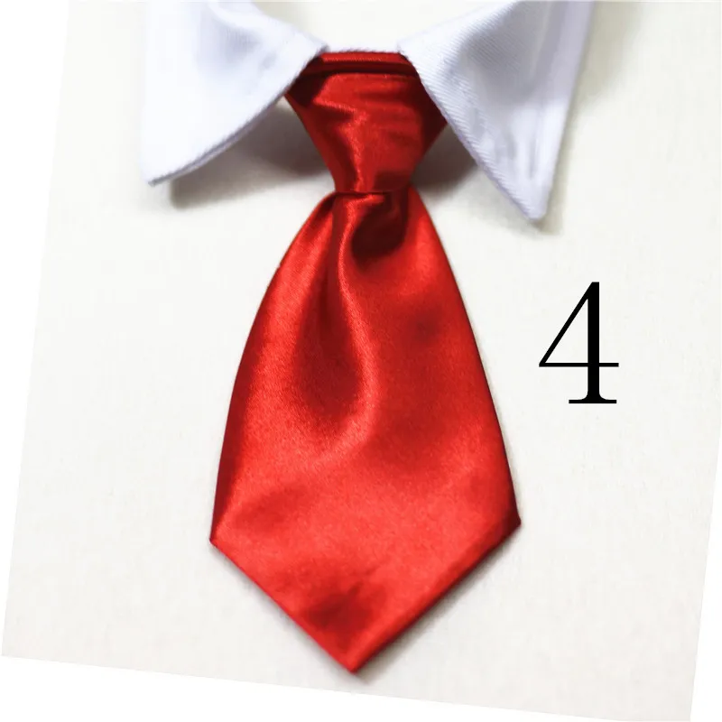 Cute Cotton Adjustable Dog Necktie Dog Cat Grooming Formal Tie Comfortable Dog Suit Tuxedo Bow Ties Pet Accessories