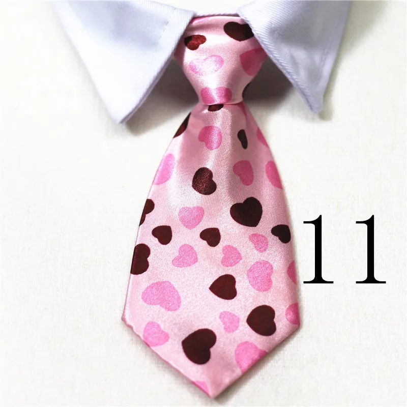 Cute Cotton Adjustable Dog Necktie Dog Cat Grooming Formal Tie Comfortable Dog Suit Tuxedo Bow Ties Pet Accessories