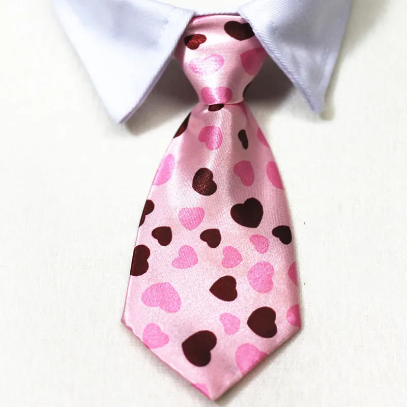 Pet Formal Necktie Pet Tie Dog Cat Fake Collar Tuxedo Bow Tie Cute Adjustable Solid Corbata Perro For Wedding Dog Accessories