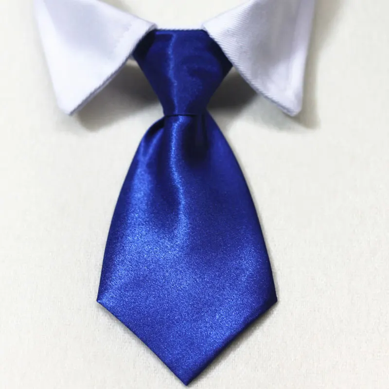 Pet Formal Necktie Pet Tie Dog Cat Fake Collar Tuxedo Bow Tie Cute Adjustable Solid Corbata Perro For Wedding Dog Accessories