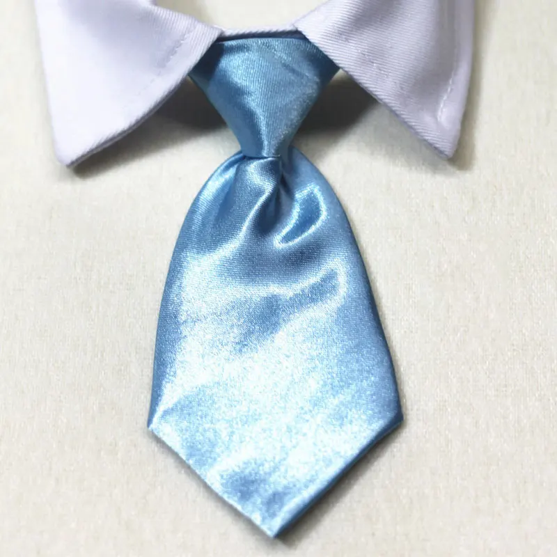 Pet Formal Necktie Pet Tie Dog Cat Fake Collar Tuxedo Bow Tie Cute Adjustable Solid Corbata Perro For Wedding Dog Accessories