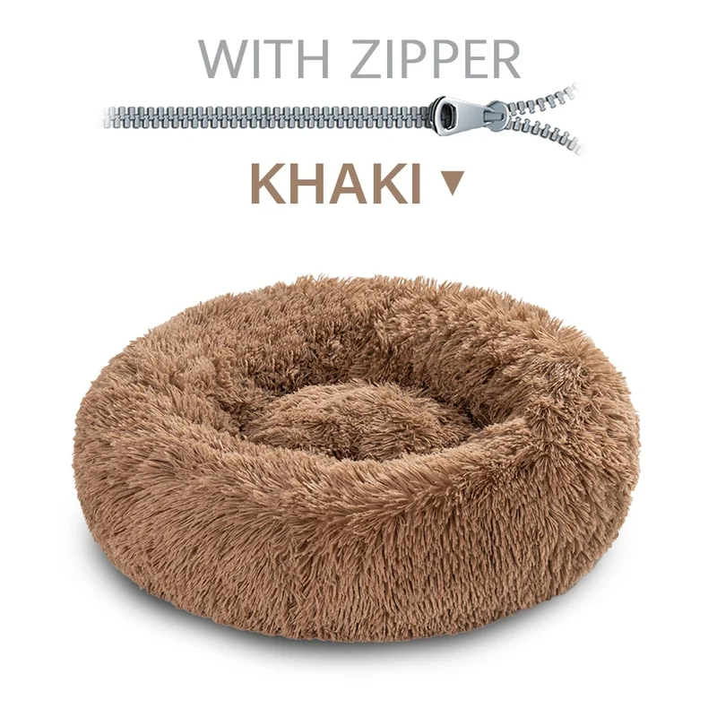 King Dog Bed Sofa Basket Dog Beds Fun Washable Removable Dog House Long Luxe Plush Outdoor Large Pet Cat Dog Bed Warm Mat Sofa
