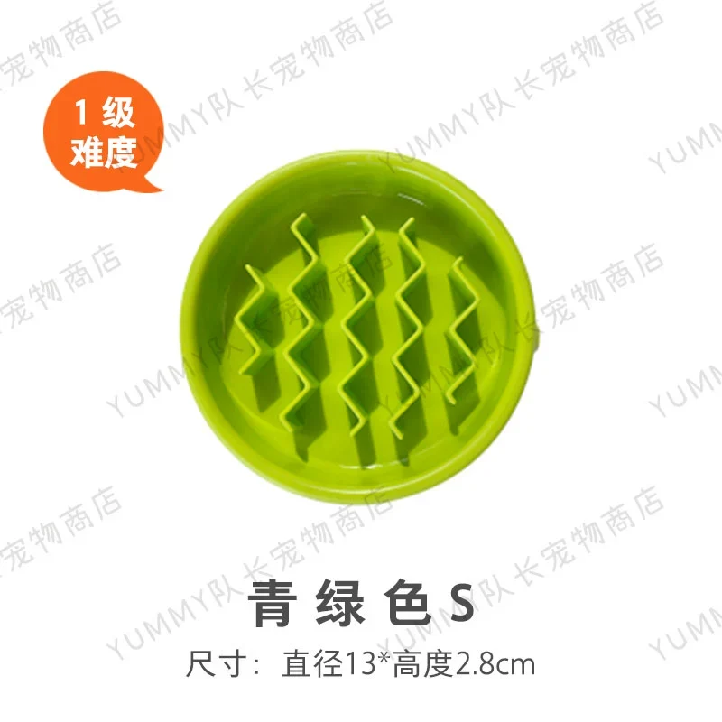 Yummy Kyjen Dog Slow Food Bowl Pet Large, Medium and Small Dogs Anti-Choke Food Bowl Border Collie Golden Retriever Slow Food Basin