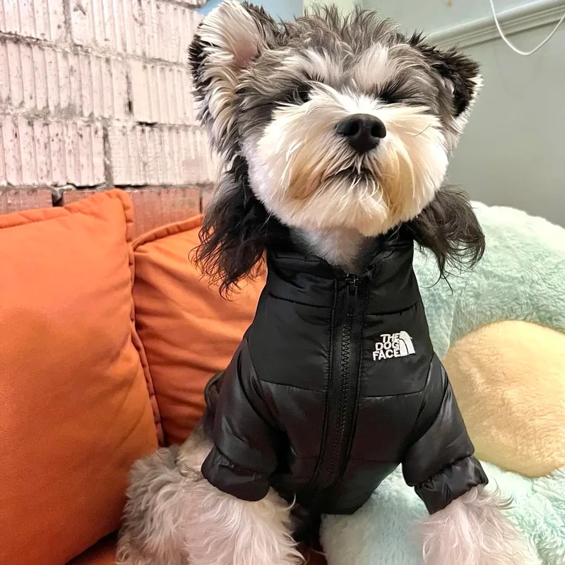 Winter Dog Jacket Pet Clothes Waterproof French Bulldog Yorkshire Chihuahua Small Medium Dogs Coat Warm Puppy Cat Clothing