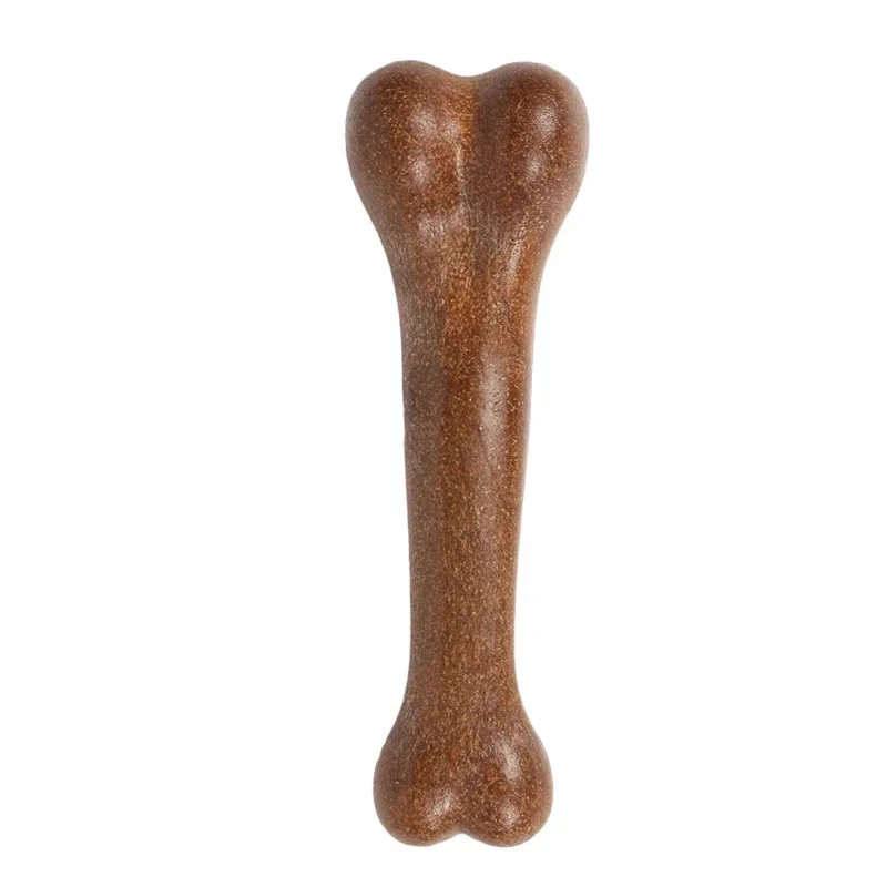 Beef Flavor Bone Dog Toys for Small Large Dogs Non-Toxic Bite Resistance Puppy Toys Pet Chew Dental Cleaning Toy Pet Products