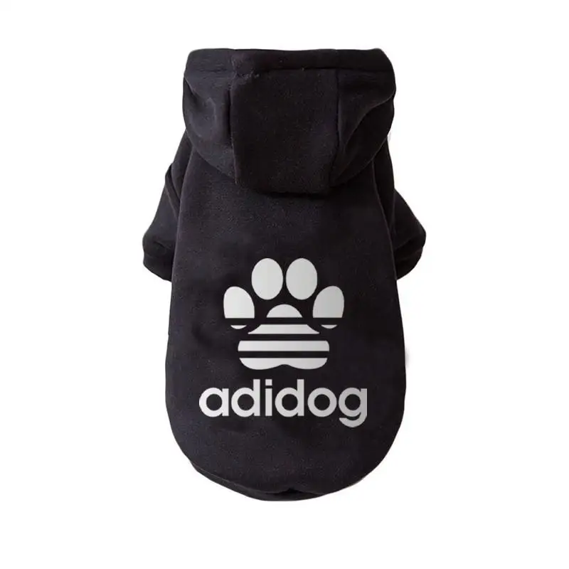 Winter Warm Dog Clothes 2021 Black Gold Clothes For Dogs Fashion Pet Clothes Small Dogs Cats Costume Puppy Bulldog Clothes S-xxl