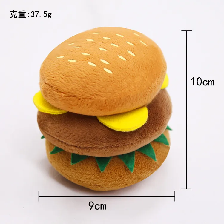 1Pc Pet Toys Fruit Animals Cartoon Dog Toy Stuffed Squeaking Cute Plush Puzzle for Dogs Cat Chew Squeaker Squeaky Toy