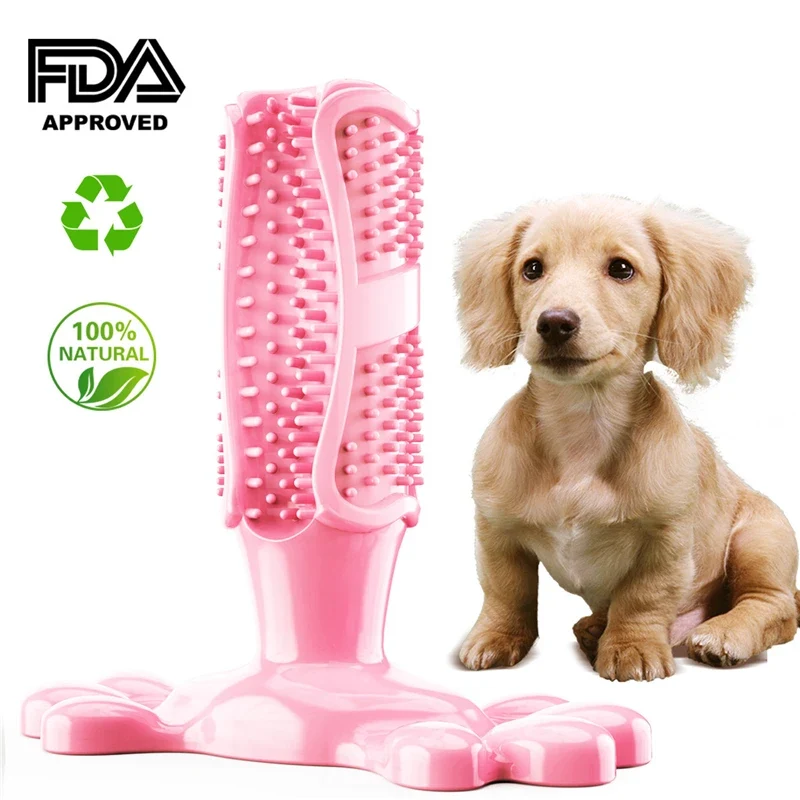Dog Cactus Interactive Rubber Chew Toys For Small Large Dogs Tooth Cleaning Toothbrush For Small Large Dogs Treat Dispenser Pet