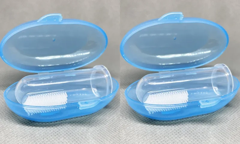 2 Pcs Soft Silicone Pet Finger Toothbrush Teddy Dog Brush Cleaning Bad Breath Teeth Care Dog Cat Oral Cleaning Stuff