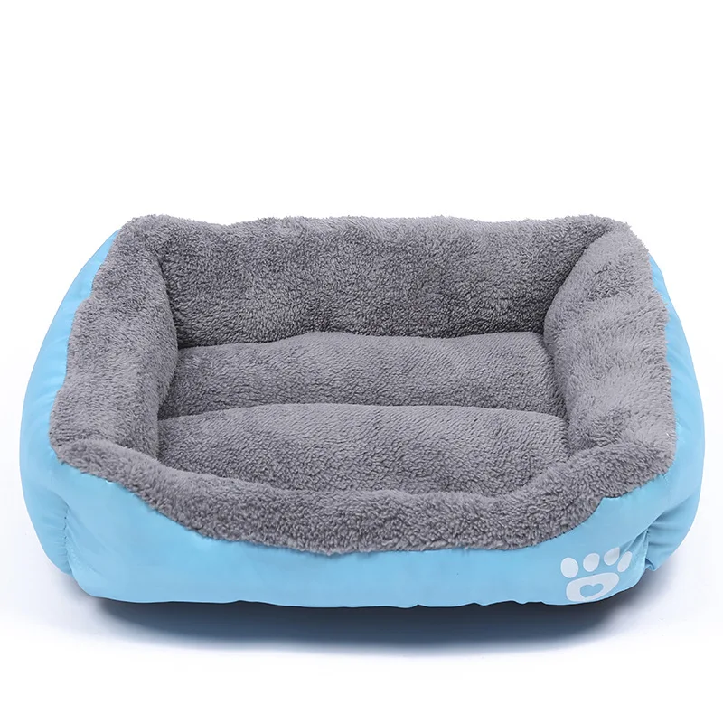 S-3XL Dogs Bed Cat Bed for Small Medium Large Dogs Big Basket Pet House Waterproof Bottom Soft Fleece Warm Cat Bed Sofa House