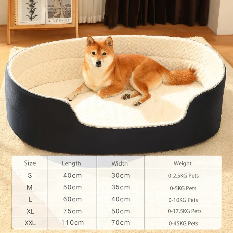 Big Bed Pet Sleeping Bes Large Dogs Accessories Pet Items Pet Medium Waterproof Cushion Mat Supplies Kennel Products Home Garden