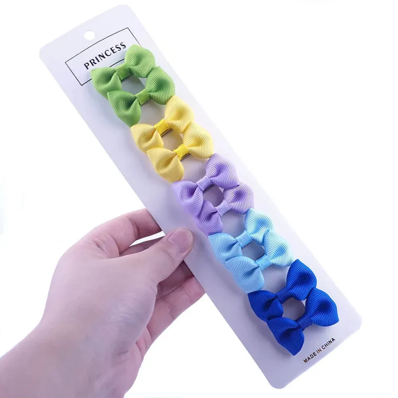 13 Kinds Of Style Dog Hair Bows Brand New Pet Grooming Accessories 10 Pcs/Lot Ribbon Bow With Alligator Clip Pet Christmas Gifts