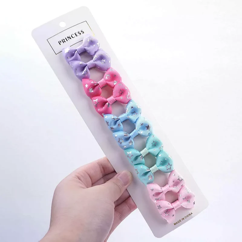 13 Kinds Of Style Dog Hair Bows Brand New Pet Grooming Accessories 10 Pcs/Lot Ribbon Bow With Alligator Clip Pet Christmas Gifts