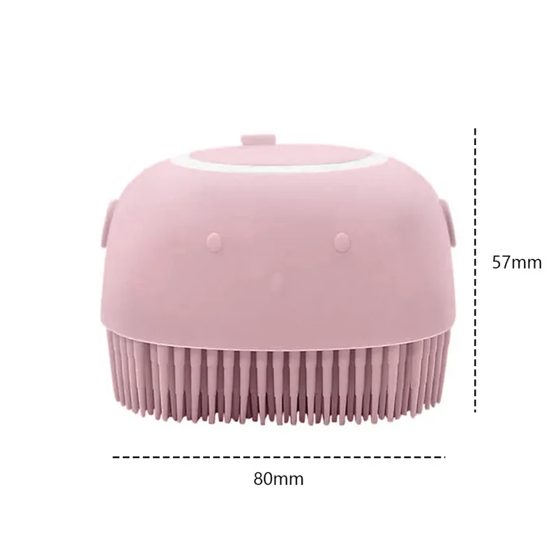 Pet Accessories Shampoo Massager Brush Bathroom Puppy Cat Massage Comb Grooming Shower Brush For Bathing Soft Brushes For Dogs