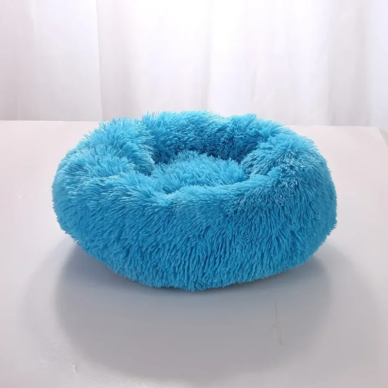 Super Soft Dog Bed Plush Cat Mat Dog Beds For Large Dogs Bed Labradors House Round Cushion Pet Product Accessories