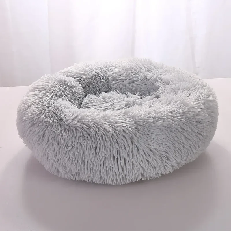 Super Soft Dog Bed Plush Cat Mat Dog Beds For Large Dogs Bed Labradors House Round Cushion Pet Product Accessories