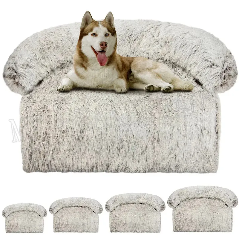 Large Dog Sofa BedPet Dog BedSofa Dog Pet Comfort BedWarm NestWashable Soft FurnitureProtective PadsCat Blanket