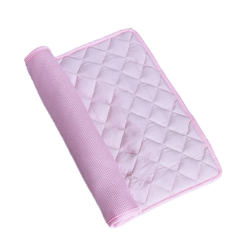 Dog Cooling Bed Mat Summer Pet Pad Mats For Dogs Cat Blanket Sofa Breathable Washable 8 Size for Small Medium Large Dogs Puppy