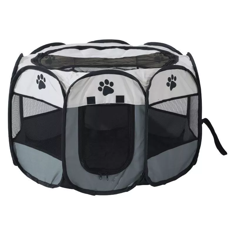 HOOPET Cat Delivery Room Detachable Summer Pet Tent Outdoor Dog Folding Fence Cat Cage Dogs Enclosure Surrounded Pet Supplies