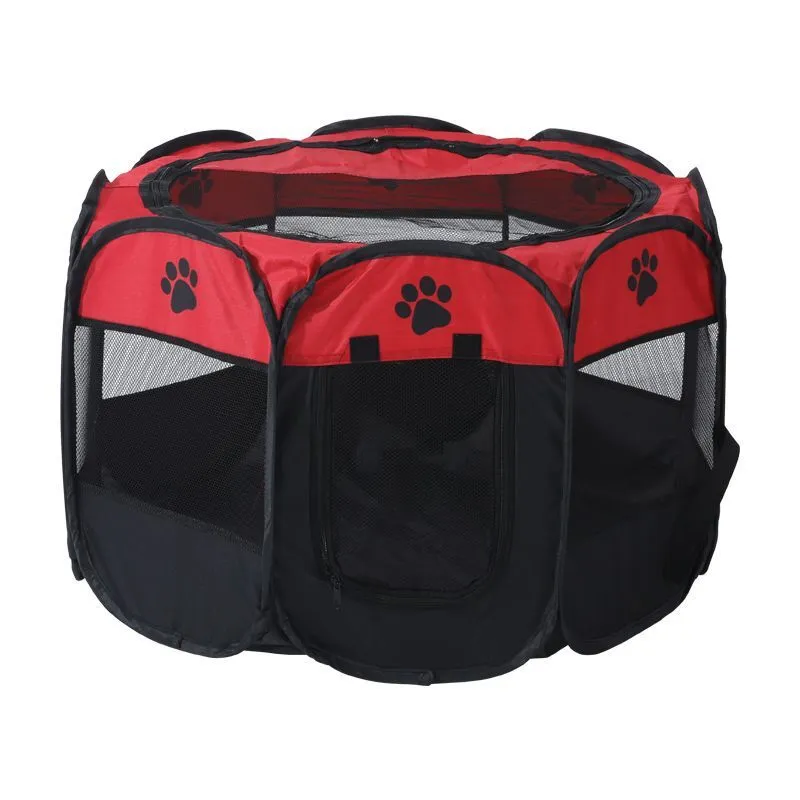 HOOPET Cat Delivery Room Detachable Summer Pet Tent Outdoor Dog Folding Fence Cat Cage Dogs Enclosure Surrounded Pet Supplies
