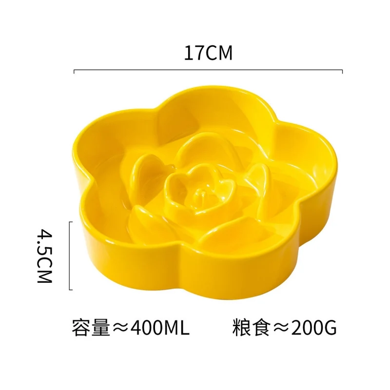 Kyjen Kyjen Slow Feeding Bowl Dog Anti-Choke Slow Feeding Bowl Pet Slow-Eating Rice Bowl Small Size Dogs Anti-Tumble Dog Bowl