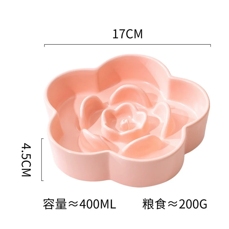 Kyjen Kyjen Slow Feeding Bowl Dog Anti-Choke Slow Feeding Bowl Pet Slow-Eating Rice Bowl Small Size Dogs Anti-Tumble Dog Bowl