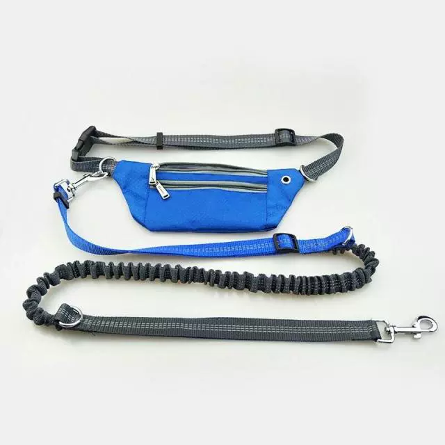 Running Hand Holding Rope Pet Dog Hand Holding Rope Running Sling Dog Running Hand Holding Rope Lace-up Waist Elastic Running Sling