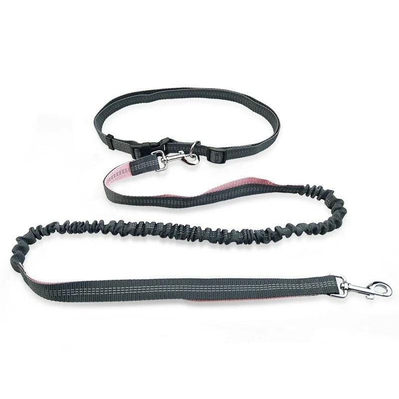 Running Hand Holding Rope Pet Dog Hand Holding Rope Running Sling Dog Running Hand Holding Rope Lace-up Waist Elastic Running Sling