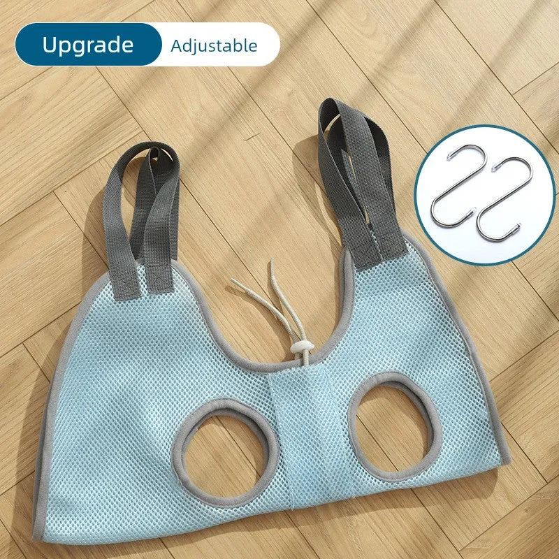 Cat Miracle Baby Sponge Cat Grooming Bag Hanging Hammock Nail Scissors Anti-Scratch Bite Dog Pet Supplies Cat Bag Fixing