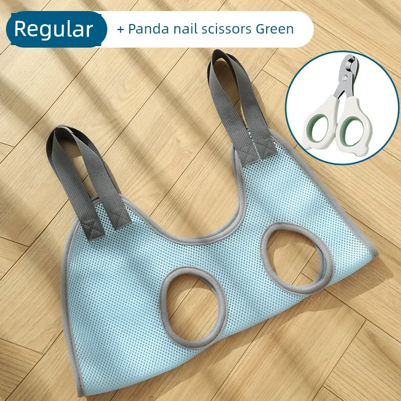 Cat Miracle Baby Sponge Cat Grooming Bag Hanging Hammock Nail Scissors Anti-Scratch Bite Dog Pet Supplies Cat Bag Fixing