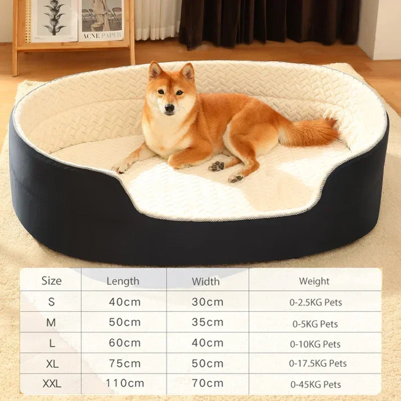 Big Bed Pet Sleeping Bes Large Dogs Accessories Pet Items Pet Medium Waterproof Cushion Mat Supplies Kennel Products Home Garden