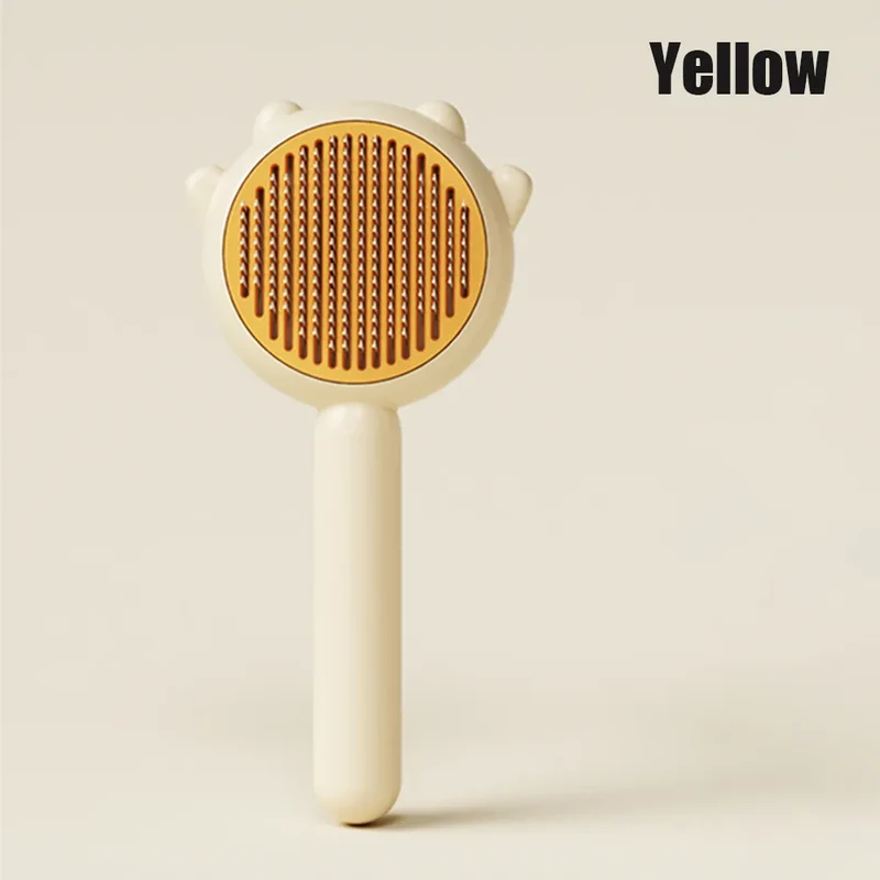 Long Short Cat Hair Brush Cat Claw Shape Dog Pet Wool Grooming Brush Massage Remover Hair Kitten Grooming Cleaning Scratcher