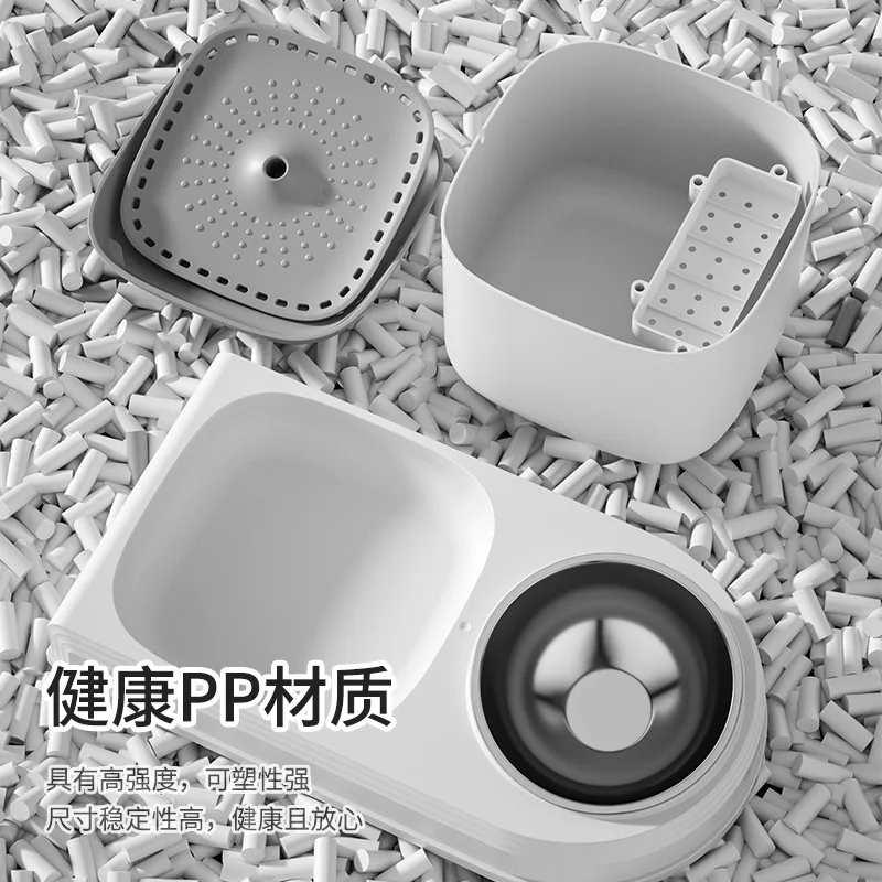 Cat Bowl Pet Bowl Automatic Feeder Cats Water Dispenser Dog Bowls Cat Food Cat Bowl Pet Food Supplies Cats Feeder