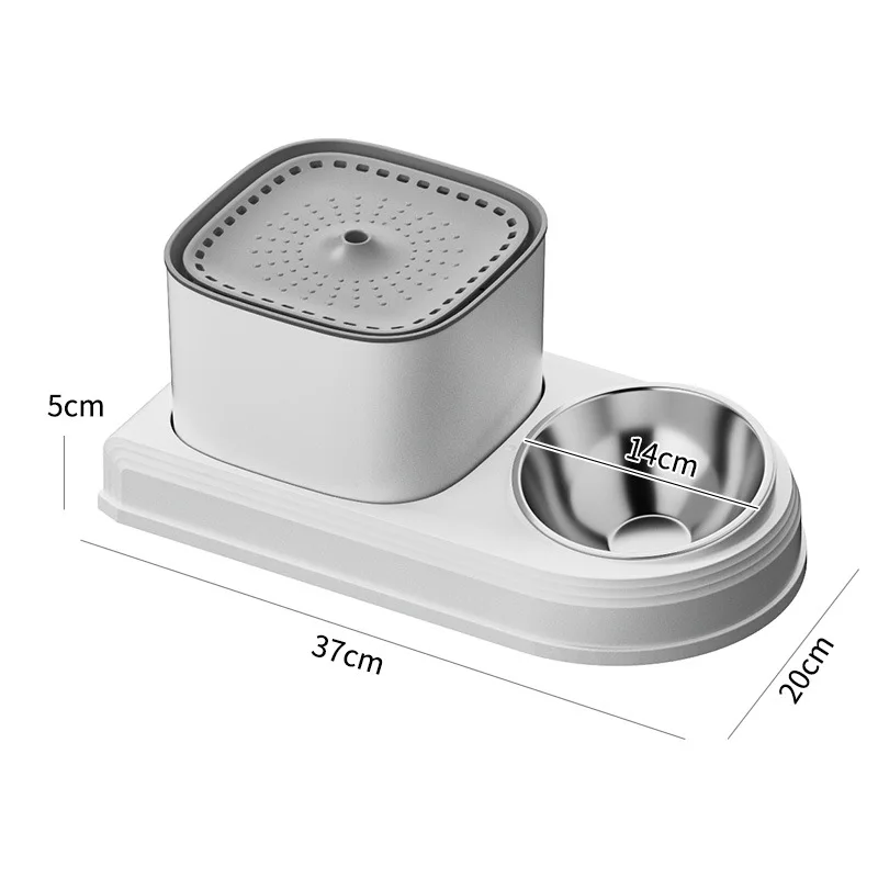 Cat Bowl Pet Bowl Automatic Feeder Cats Water Dispenser Dog Bowls Cat Food Cat Bowl Pet Food Supplies Cats Feeder